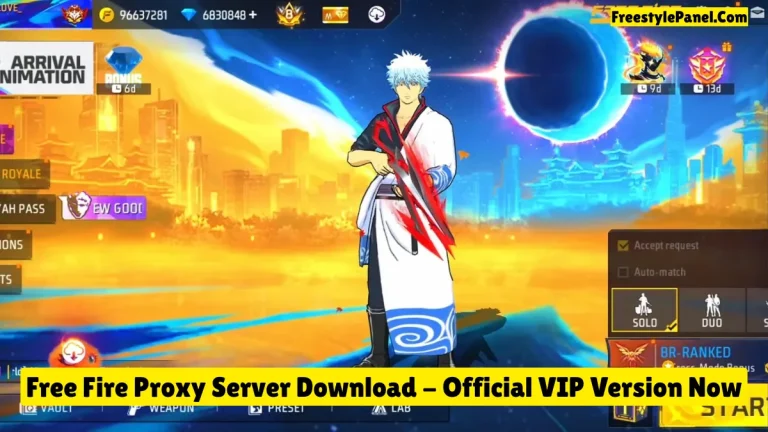 Free Fire Proxy Server Download OB54 [Official] VIP Version 2026