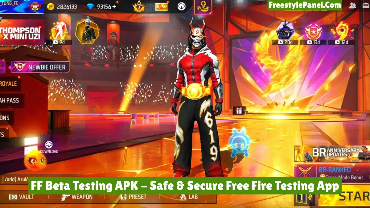 FF Beta Testing APK Download - Safe & Secure Free Fire Testing
